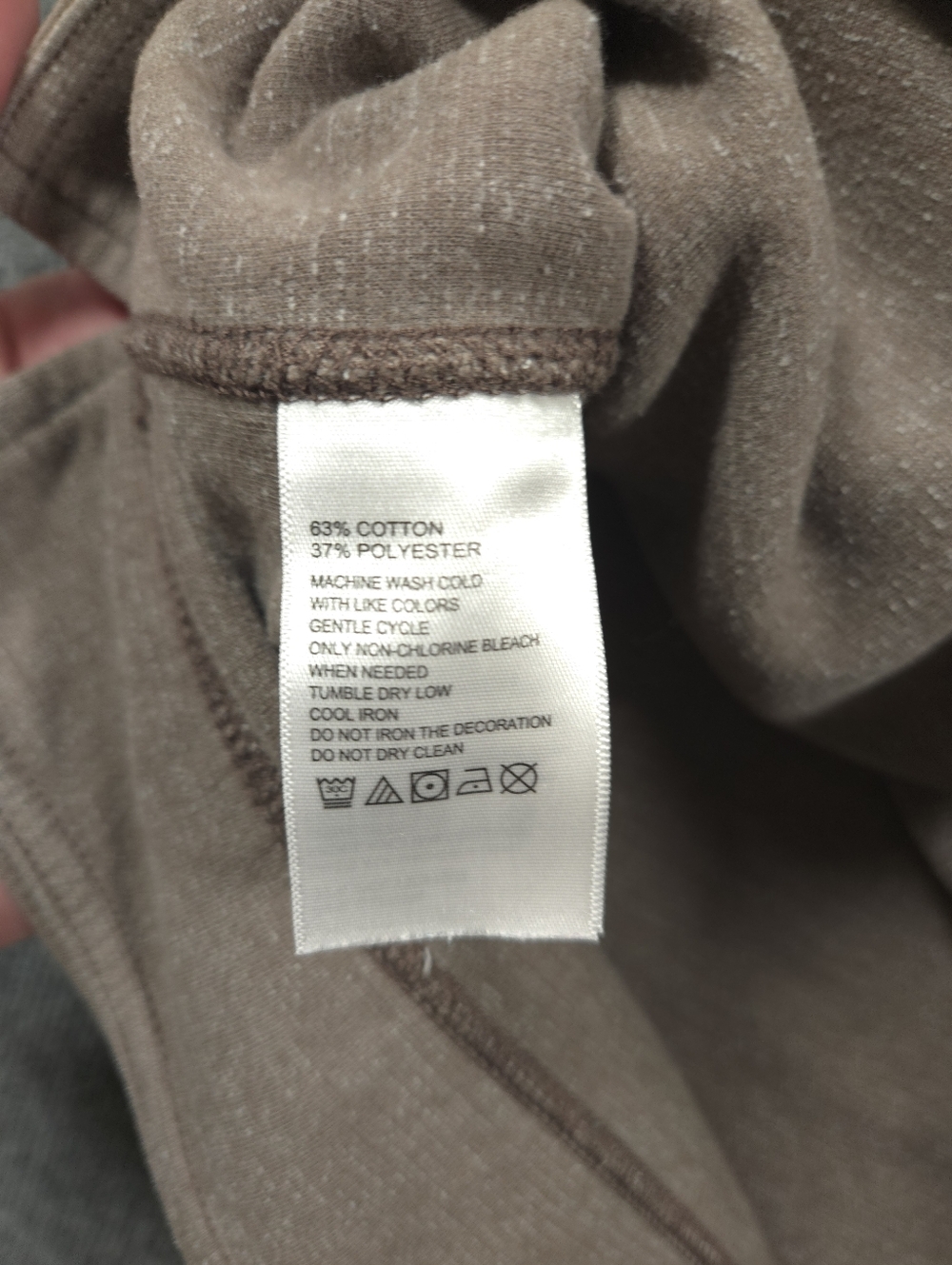 Tommy Bahama Mens XL Brown Abaco Pullover Sweatshirt Long Sleeve Cotton - Picture 5 of 11